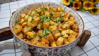 spicy potatoes  ||  بطاطا حرة لبنانية سهلة ولذييييذة