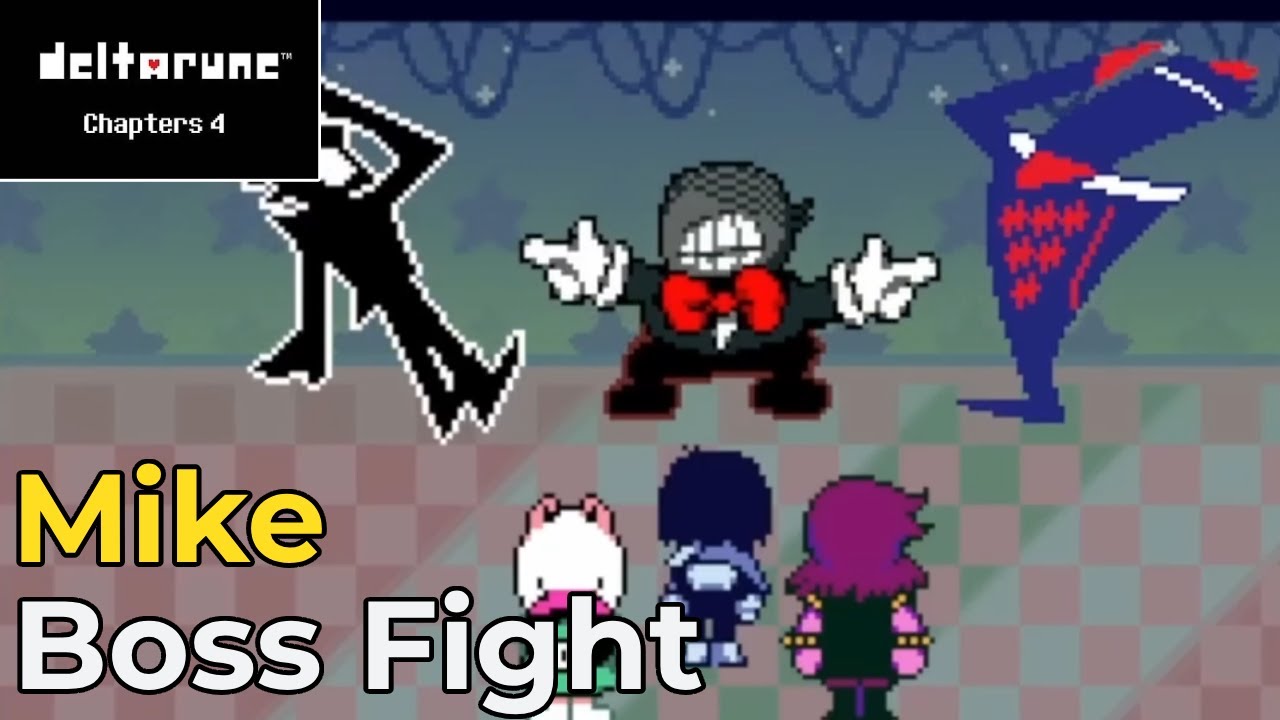 Mike | Boss Fight [Deltarune: Chapter 4] - YouTube