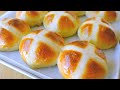 Hot Cross Buns | Mango Coconut Hot Cross Buns