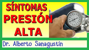 ¿Cuáles son los síntomas que indican que la tensión arterial es demasiado alta?