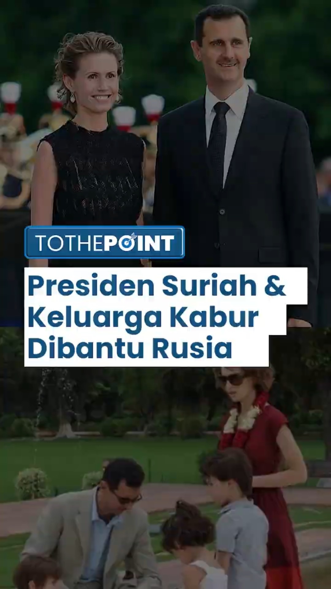 Rusia Bantu Presiden Suriah Bashar Al-Assad dan Keluarganya Kabur, Bantu dengan Alasan Kemanusiaan