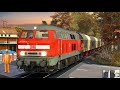 Norddeutschebahn  versptung am skandinavienkai  train simulator 2020  kiel  lbeck  br 218