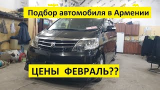 Подбираем Toyota Alphard из Армении подписчику из горного Алтая!!!