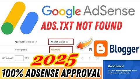 How To Fix Ads txt Not Found Error in Google AdSense #adsenseapproval