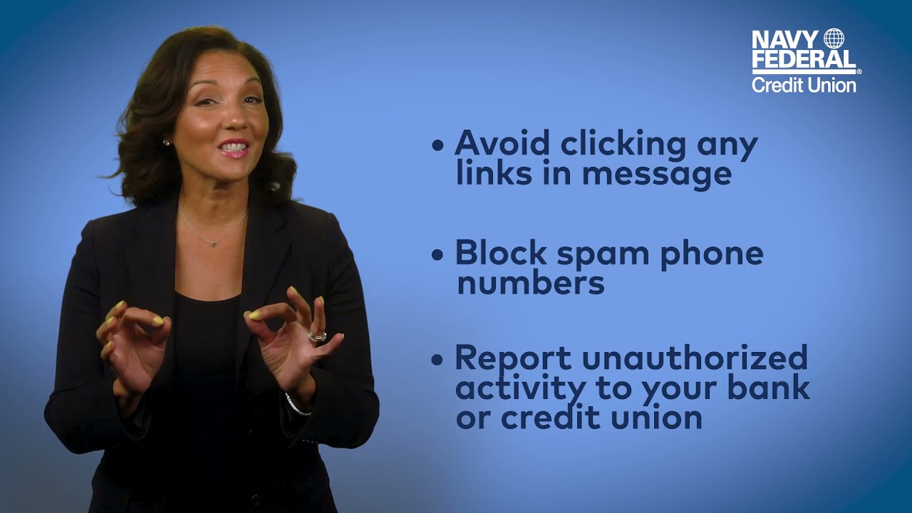 Money Minute - Navy Federal | How to Spot and Avoid Scam Text