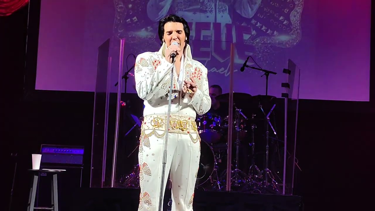 Steve Michaels Elvis tribute show at Busch Gardens 2/3/25  - C.C. Rider