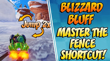 [UPDATED] BLIZZARD BLUFF FENCE SHORTCUT GUIDE! + Bonus Tip at end | Crash Team Racing Nitro Fueled