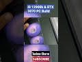 Intel Core i9 12900K &amp; RTX 3070 PC Build #shorts