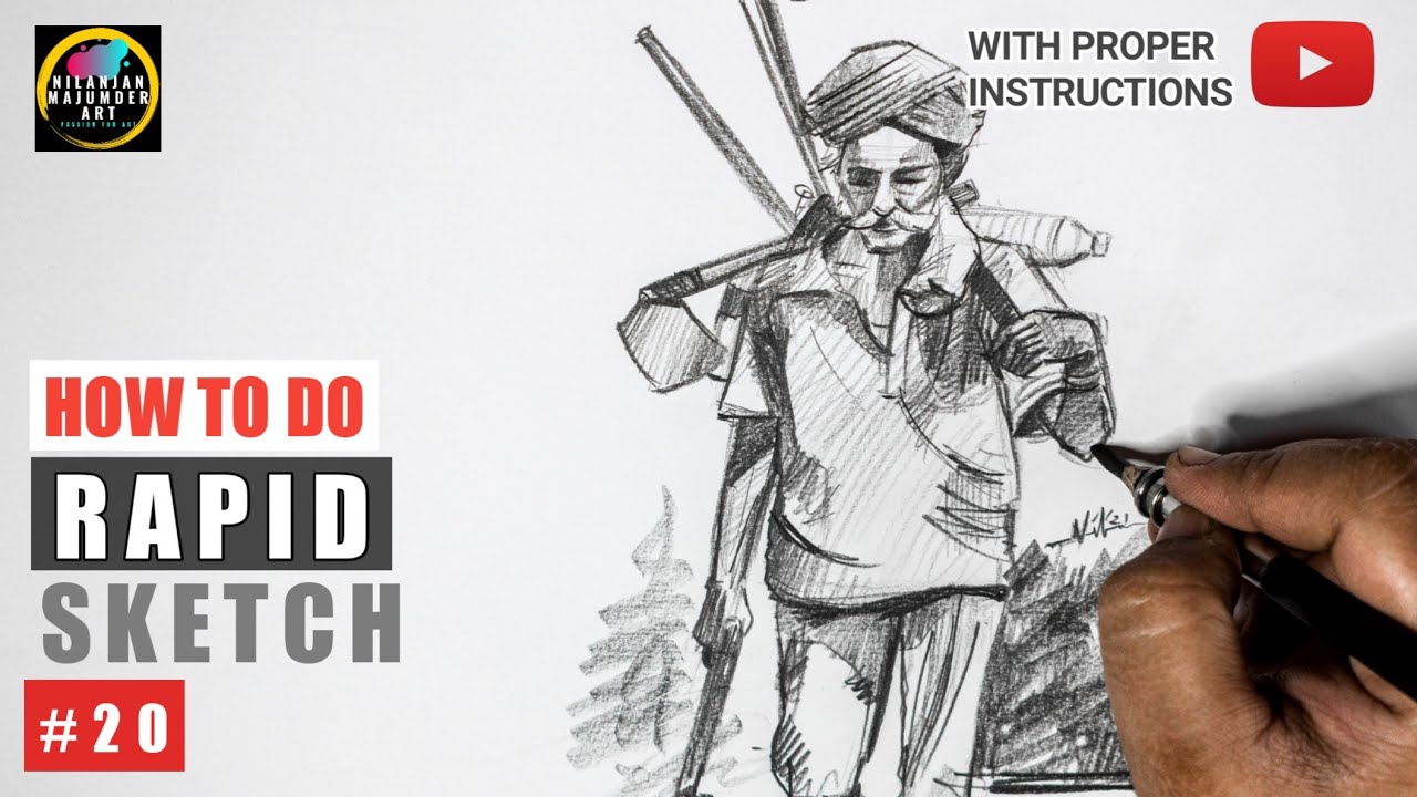 How To Do Rapid Sketch like -  