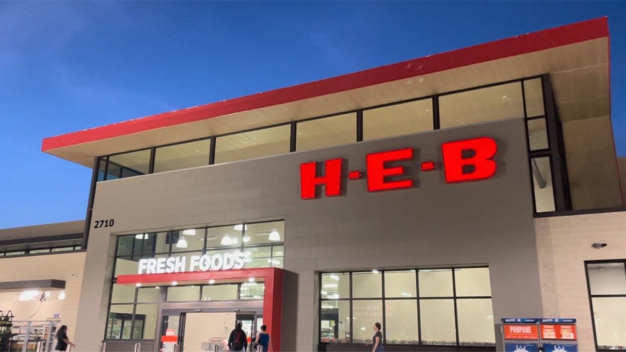 Texas Grocery Store -HEB - YouTube