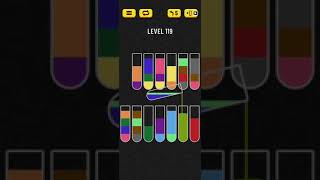 Water Sort Puzzle Level 119 Walkthrough Solution iOS/Android