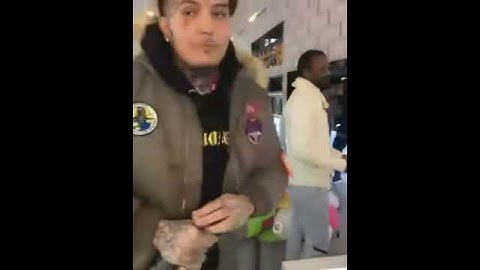 Sosmula drinking in public