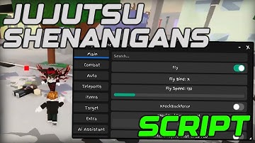 [🔥BEST] Jujutsu Shenanigans Script Gui Auto Farm, Kill Aura & MORE - Roblox 2025