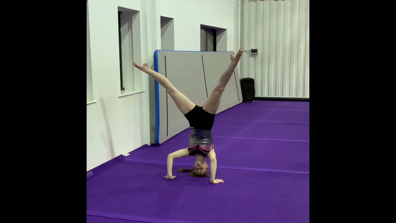 ️ GYMNAST KARINA DOES GYMNASTICS FOR HER GCSE PE EXAM (SORRY SIMPLE