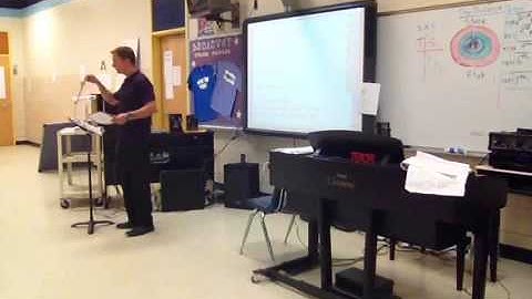 Sight Singing Middle School Lesson 8;  Preparing skips and keeping the rhythm steady.