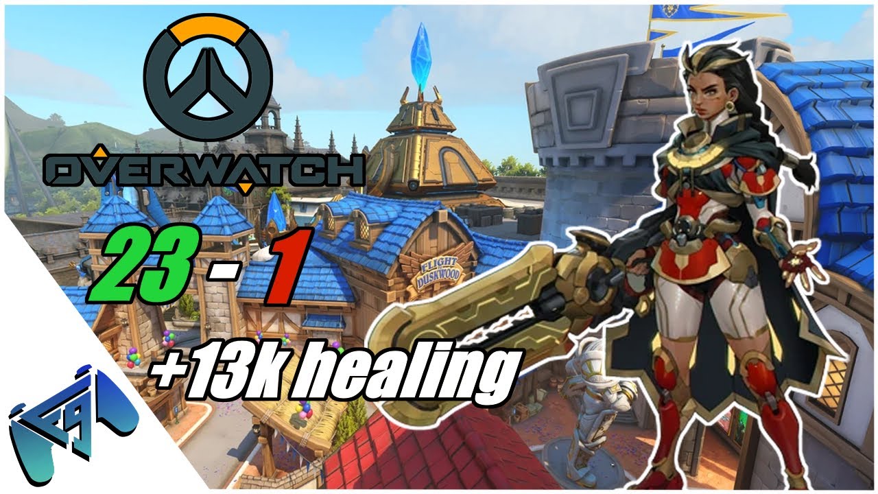 Overwatch 2 | Season 12 | Illari 23-1 + 13k healing - YouTube