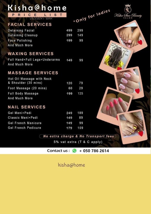 home services beauty salon