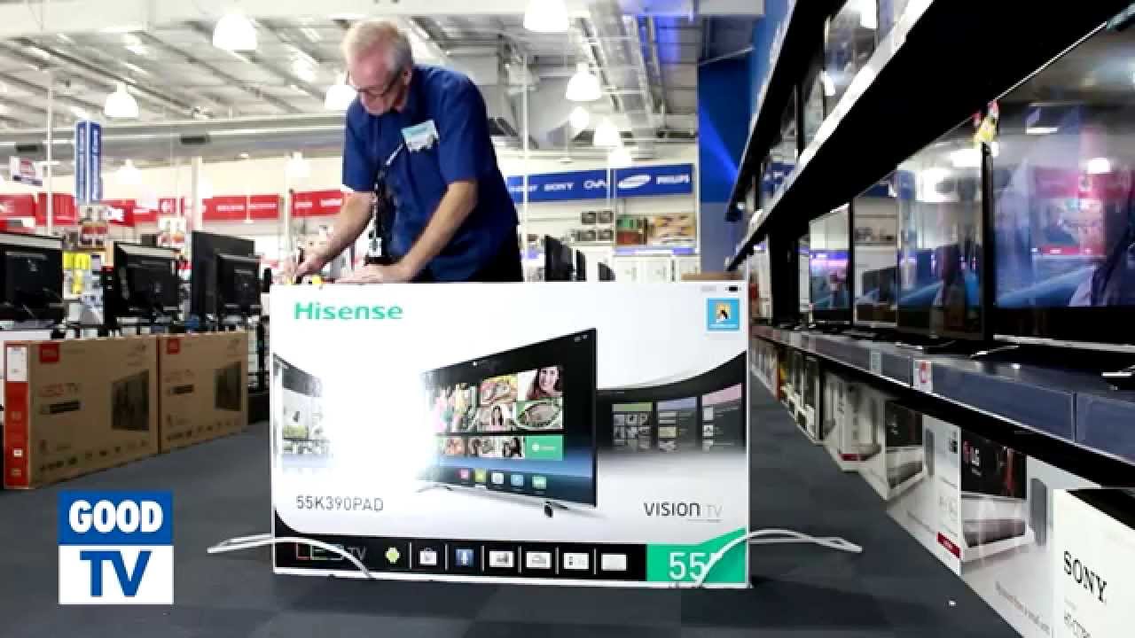 Unboxing Hisense 55 Inch Smart Tv Available At The Good Guys Youtube