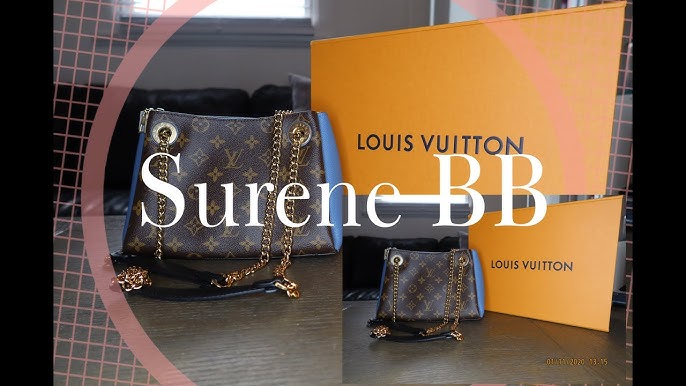 WIMB in Louis Vuitton SURENE BB and COMP btw Gucci Marmont small