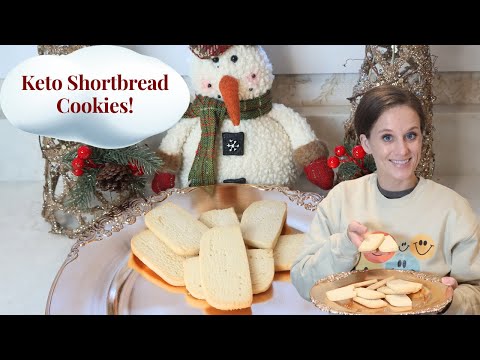 Keto Shortbread Cookies! Merry Christmas!!!