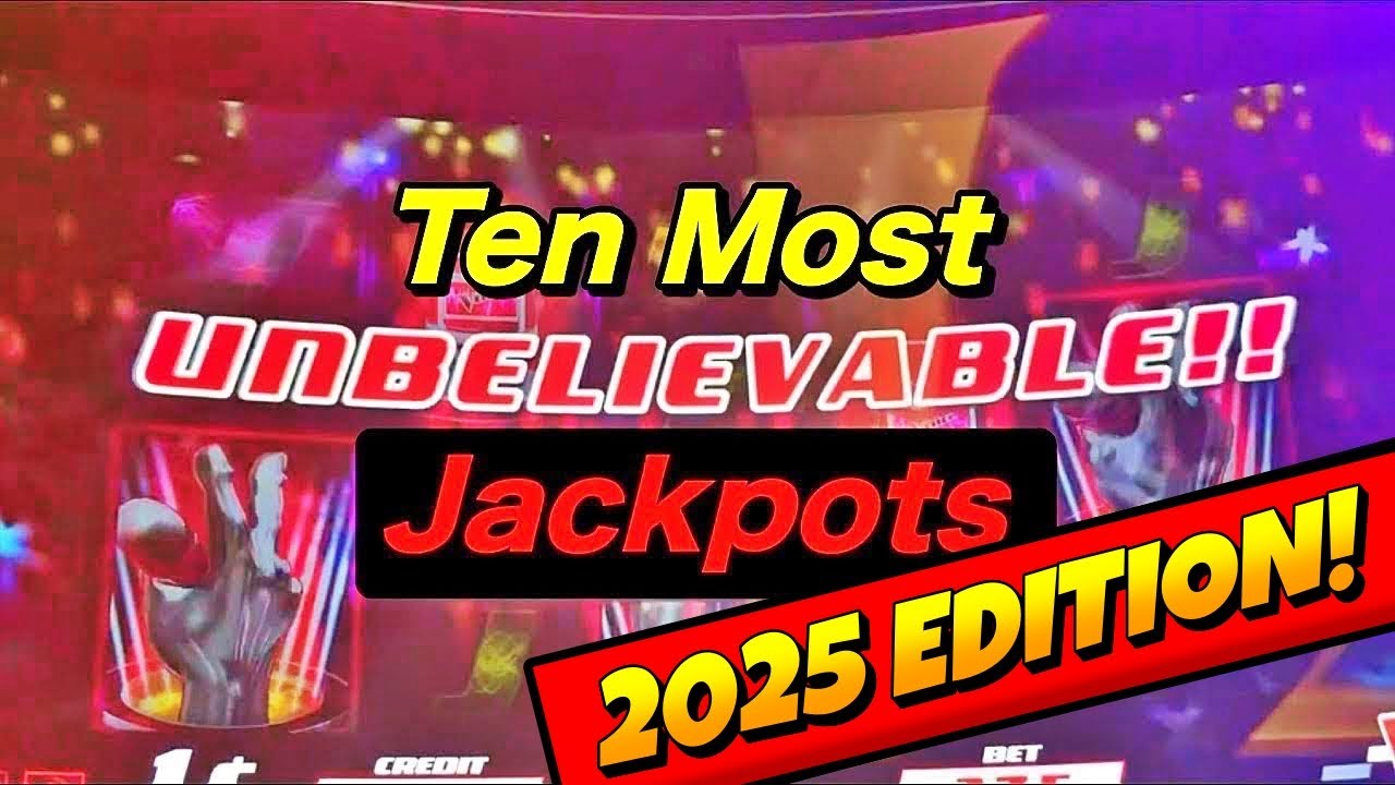 🎰🏆10 MOST UNBELIEVABLE JACKPOTS Part 4! 