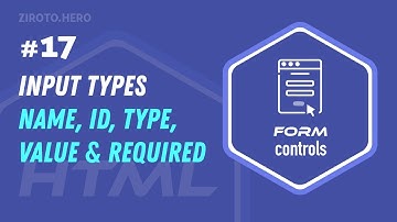 Master HTML in Darija Arabic #17 Input Attributes (name, id, type value & required) Code Example