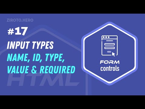 Master HTML in Darija Arabic #17 Input Attributes (name, id, type value & required) Code Example