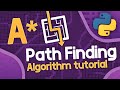 A* 経路探索の視覚化チュートリアル - Python A* 経路探索チュートリアル
