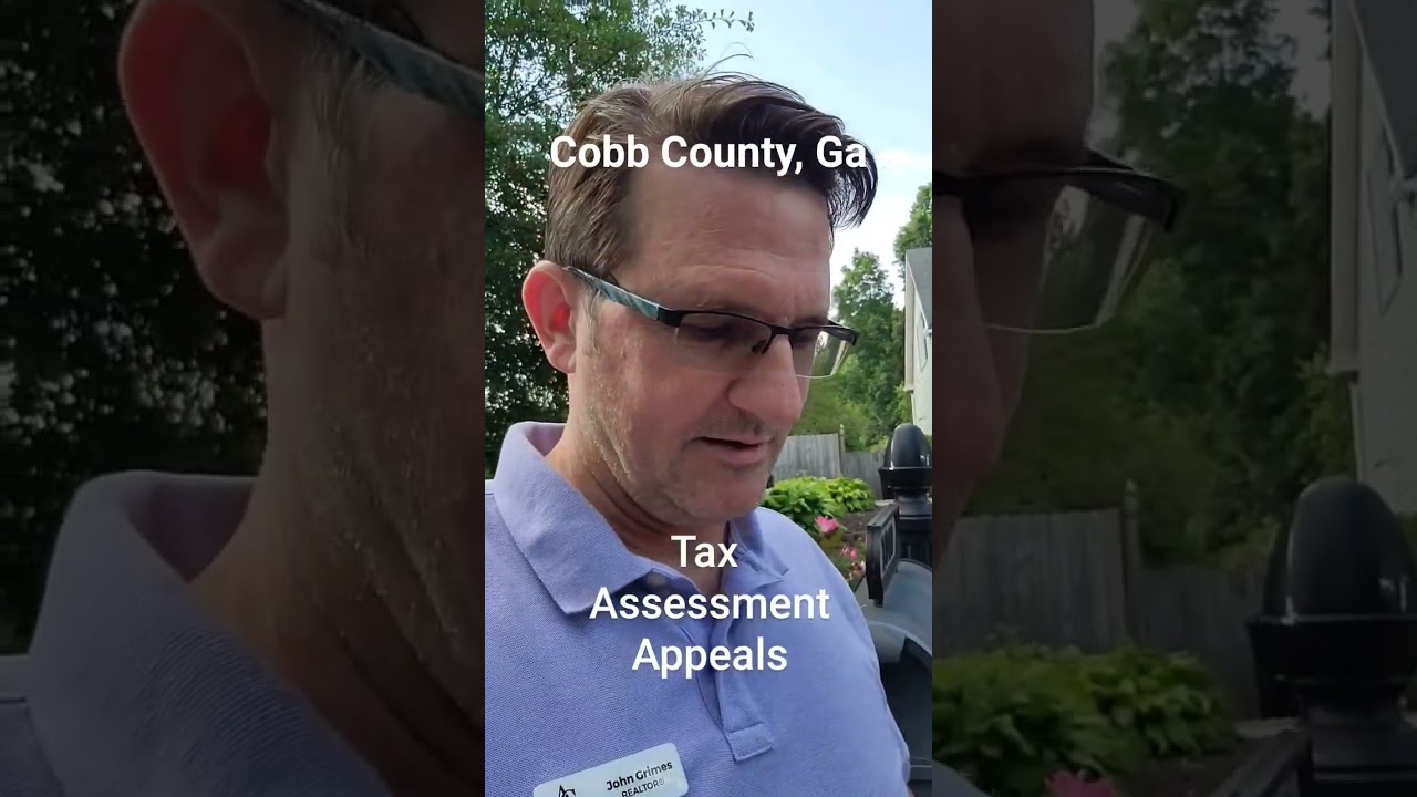 Property Tax Appeal.  Cobb County, Ga. John Grimes