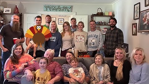 Our Thanksgiving Meal November 28, 2025