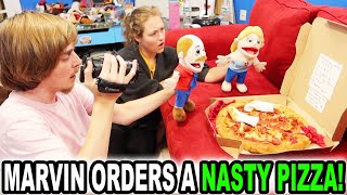 MARVIN ORDERS A NASTY PIZZA!