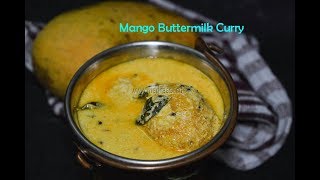 Mambazha Mor Kulambu recipe | How to make Mango Buttermilk curry | Summer Special | Madraasi