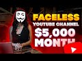 Make $1000s on Youtube Without Showing Your Face or Voice