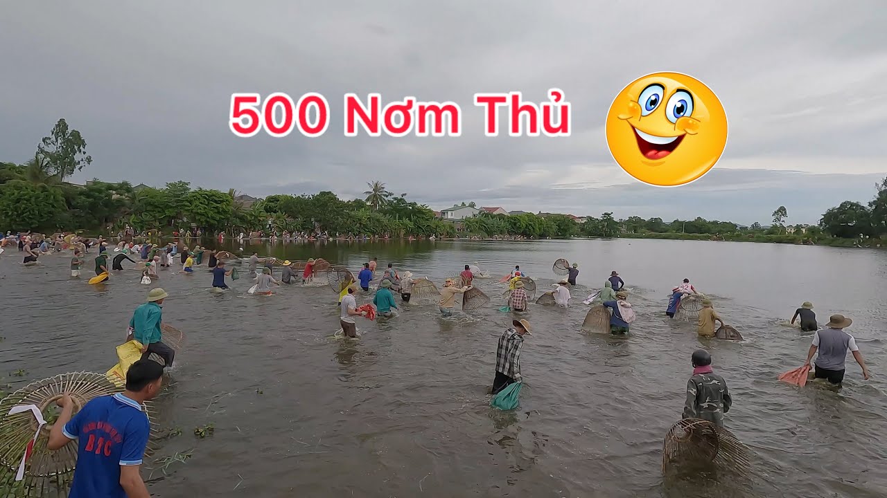 Lễ hội nơm cá khủng quê hưng hugo