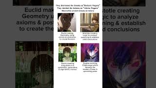 Ancient greek & Indians. #mindset #quotes #anime #history #god #philosophy #love #politics #india