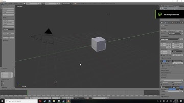 how to move the cube left and right in blender