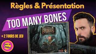 [FR] TOO MANY BONES | Règles & Présentation | Jeux en Carton