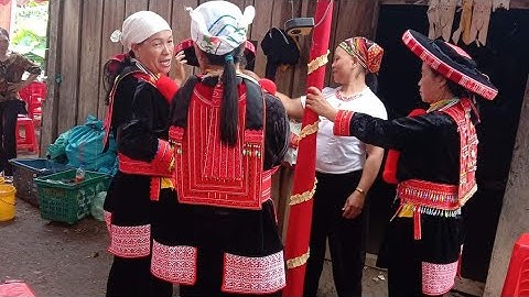 lễ rước dâu người dân tộc dao đỏ
