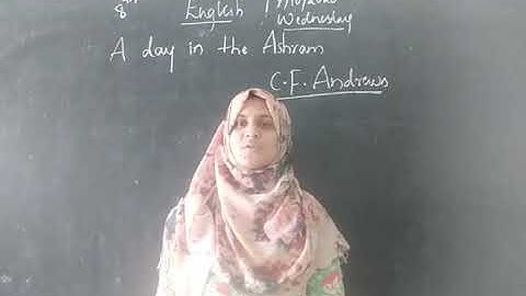 7/10-8 A day in the Ashram by CF Andrews