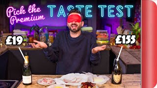 Blind Tasting PREMIUM Ingredients vs BUDGET Ingredients | Where Best to Spend Your Money? Ep. 3