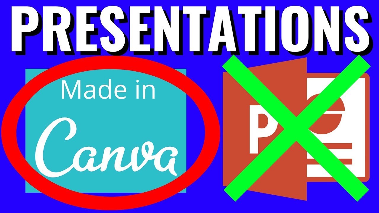 how to make a cool presentation on canva