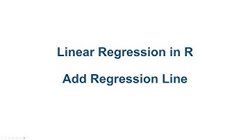 06 Linear Regression | Add Regression Line | Possum Dataset | R/RStudio