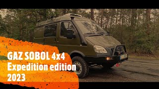 GAZ SOBOL 4x4   Expediční speciál 2023