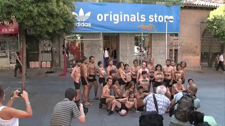 Greenpeace Flasmob Detox in Madrid |#Nike #Adidas