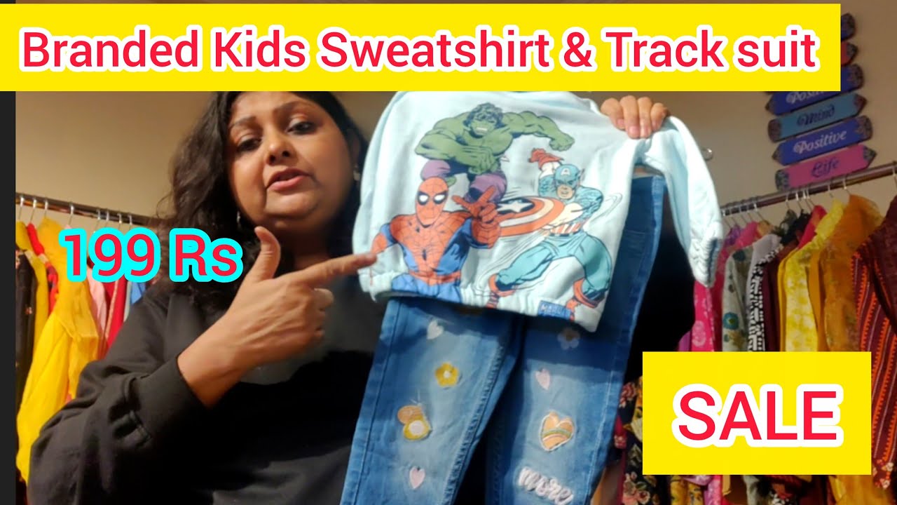 Branded Kids Track Suit and sweatshirt on sale | 9354269461