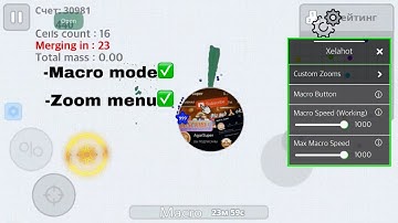 Macro back MACRO+ZOOM NEW UPDATE (Agar.io)