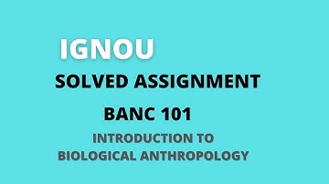 IGNOU BANC 101 Solved Assignment | IGNOU Solved Assignments