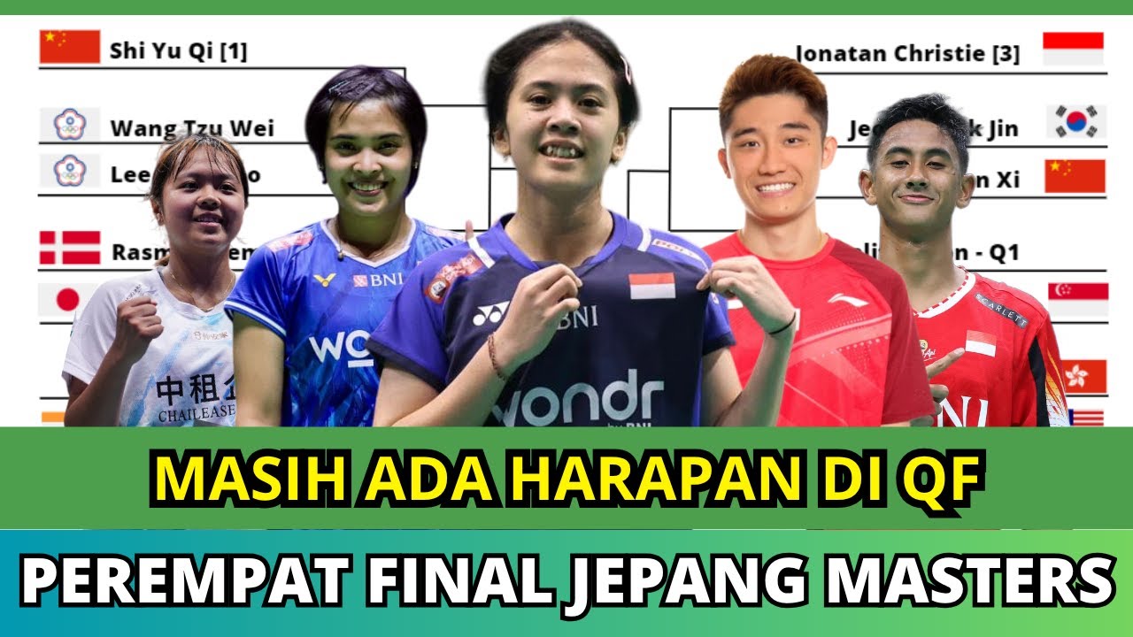MANTAB ! JADWAL PEREMPAT FINAL JAPAN MASTERS 2025 
