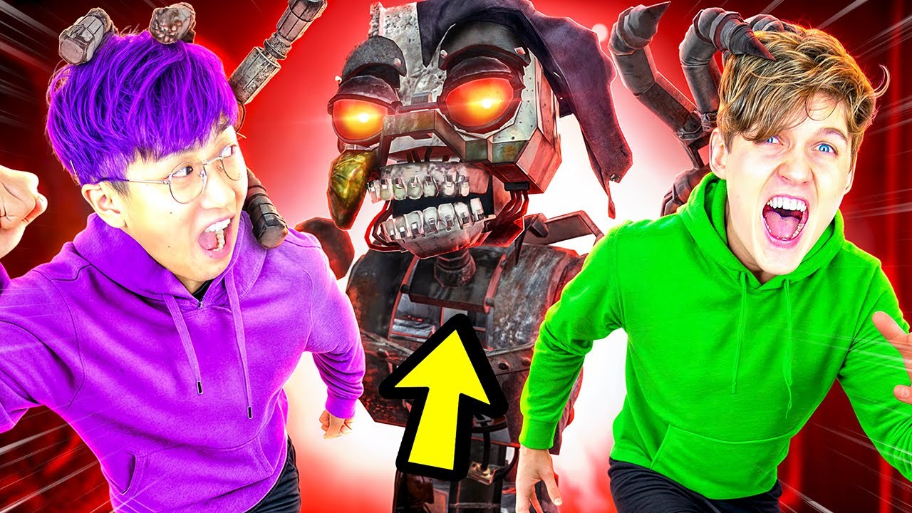 LANKYBOX играет в FIVE NIGHTS AT FREDDY'S: ТАЙНА МИМИКА!? (ЧАСТЬ 4)