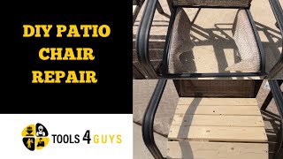 DIY Patio Chair Repair